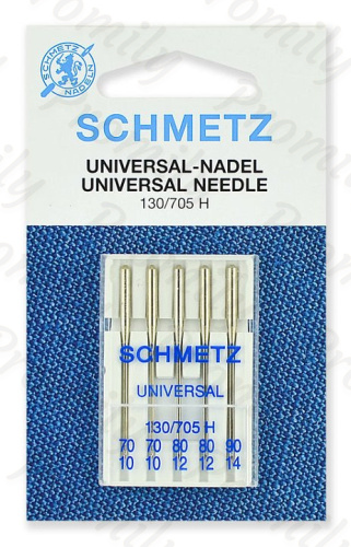 Иглы стандартные №70(2), 80(2), 90, Schmetz, набор 5 шт от магазина Promily в Невинномысске