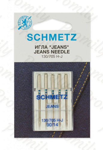 Иглы для джинсы № 90, Schmetz, 5шт от магазина Promily в Невинномысске