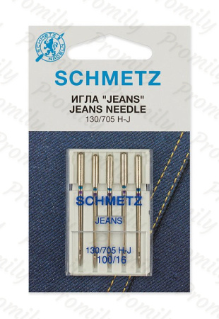 Иглы для джинсы №100, Schmetz, 5шт от магазина Promily в Невинномысске