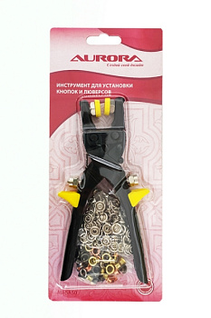 ИНСТРУМЕНТ ДЛЯ УСТАНОВКИ КНОПОК И ЛЮВЕРСОВ Aurora AU-SA50 от магазина Promily в Невинномысске