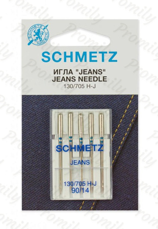 Иглы для джинсы № 90, Schmetz, 5шт от магазина Promily в Невинномысске